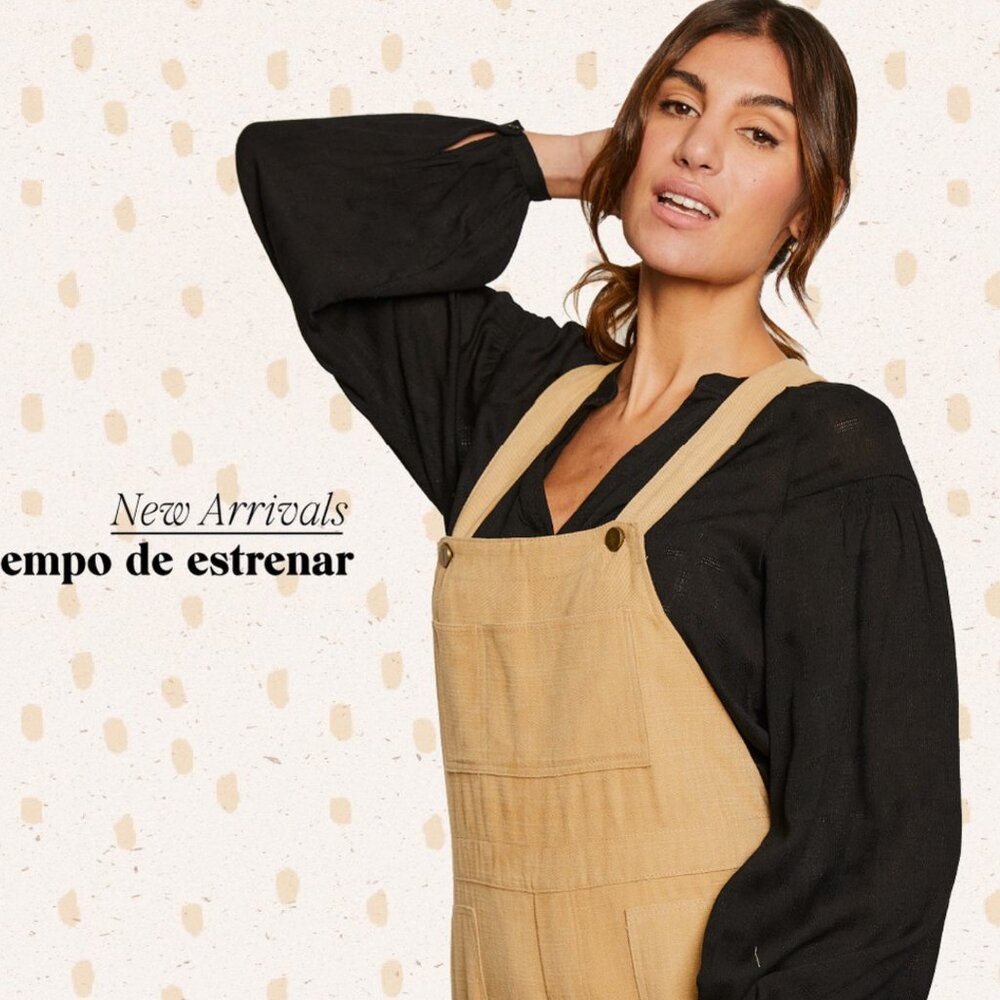 Biscuit Cotton Overalls